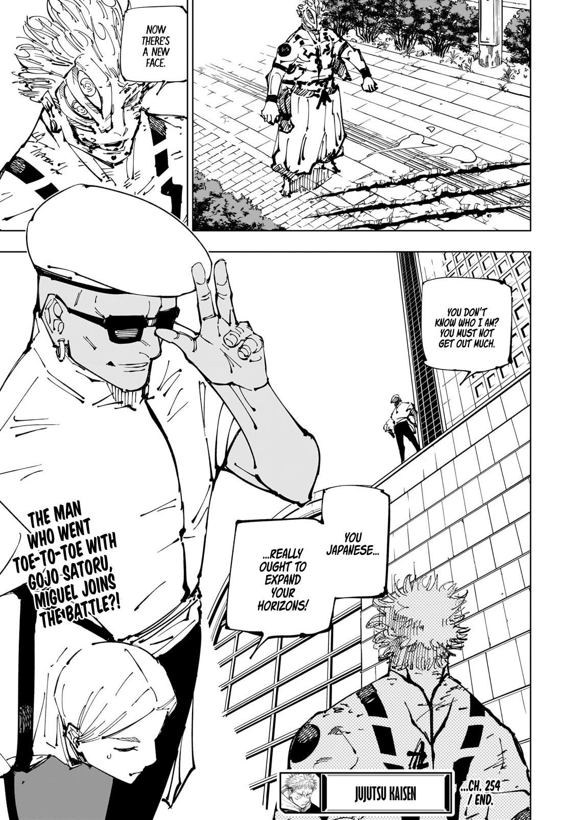 Jujutsu Kaisen Chapter 254 image 18